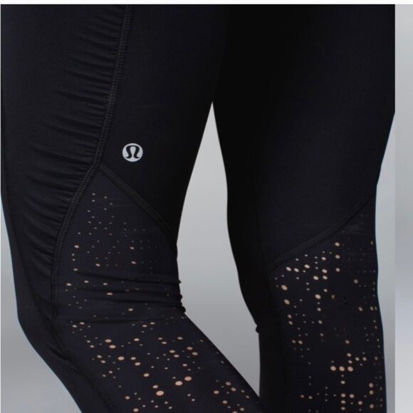 Lululemon UPF 50+ Crop leggings for Sun and Surf - Watersports, Running, Swim - Picture 4 of 13